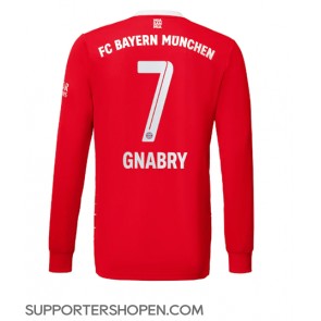Bayern Munich Serge Gnabry #7 Hemma Matchtröja 2022-23 Långärmad